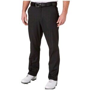 Men's Walter Hagen Straight Fit Golf Pants Big & Tall Black 42x36